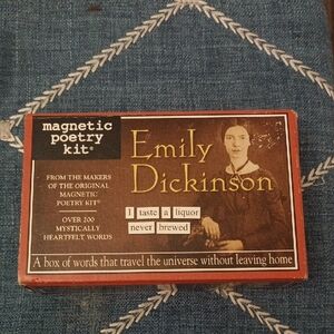 Emily Dickinson Magnetic Poetry Kit